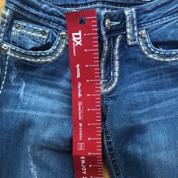 MissMe Bootcut Jeans Size 27 - Picture 6 of 10